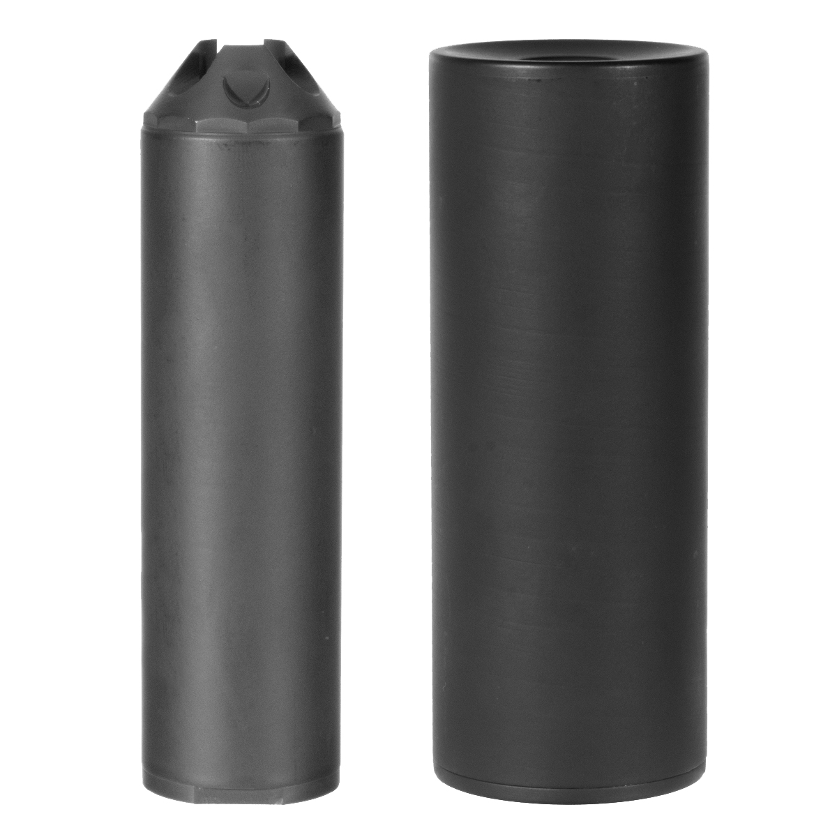 Witt Machine & Tool Dual .223/5.56 Suppressor Bundle, Canooter Valve + Big Body Tu-Tu-Three, 1/2x28, Graphite Black Cerakote