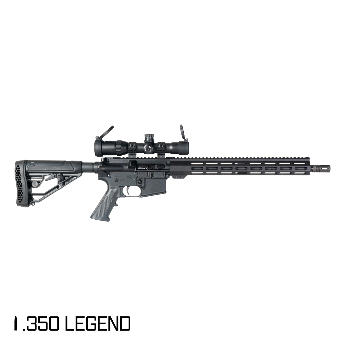  Davidson Defense DD-15 16-Inch AR-15 .350 Legend Carbine-Gas Rifle, Halcyon 1-4X Illuminated LPVO, No Magazine Included