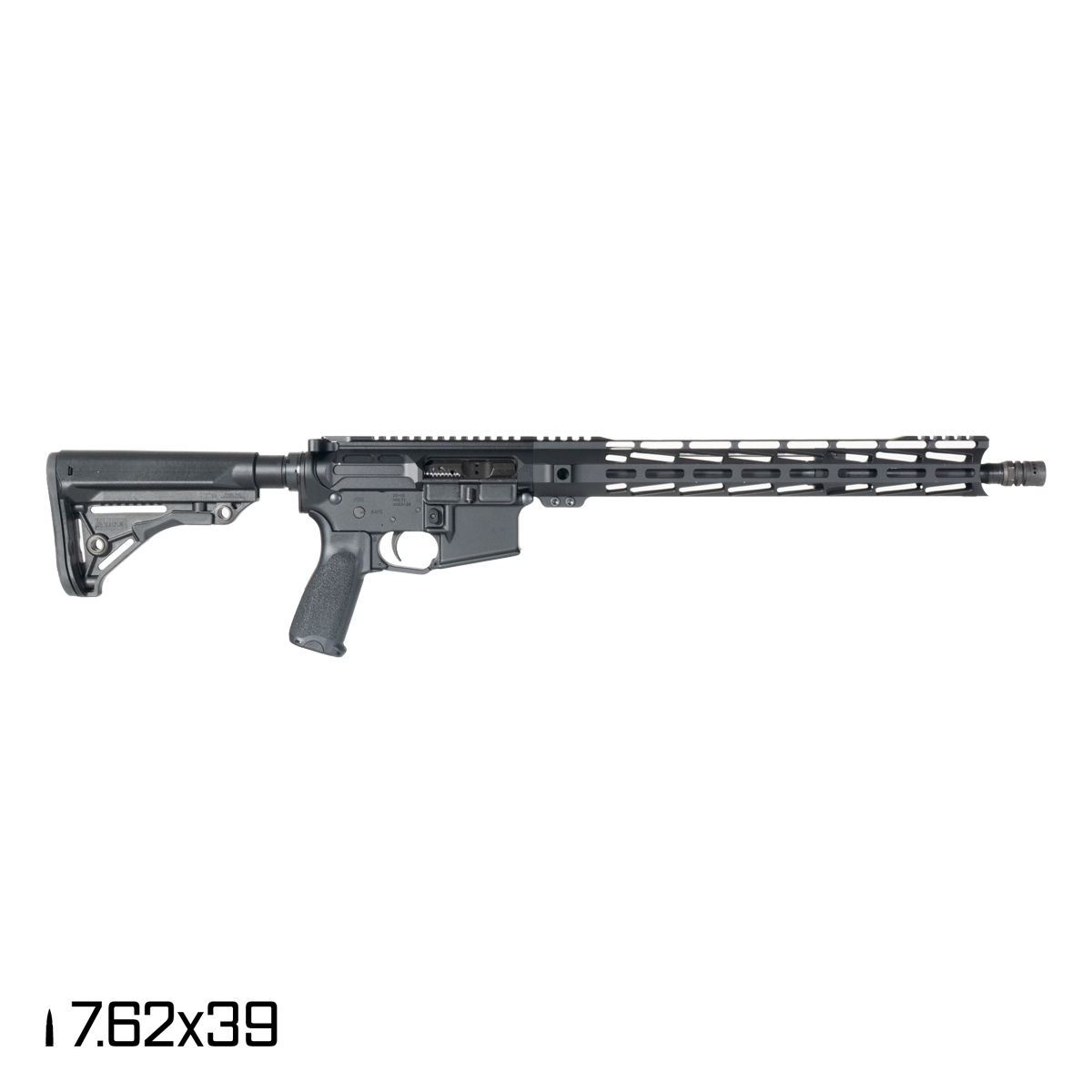 Davidson Defense DD-15 16-inch AR-15 7.62x39mm Mid-Length Gas Complete Rifle, No Magazine Included