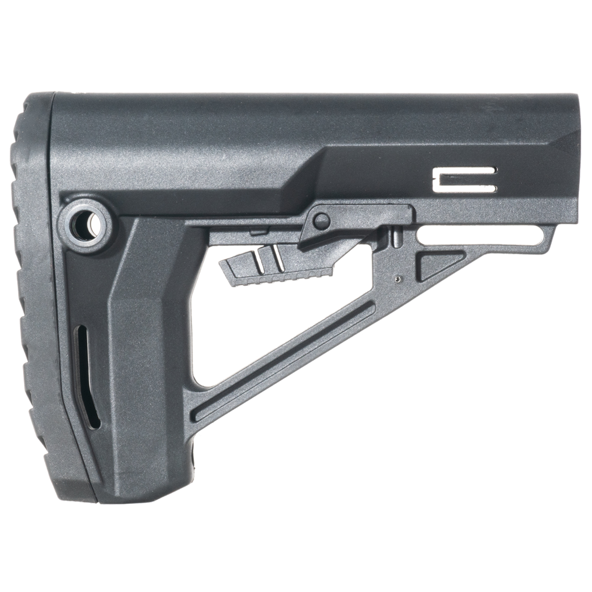 Davidson Defense AR-15 Ranger Stock, Integrated QD Mounts, for Milspec Carbine Buffer Tube, Black, A-Frame Style
