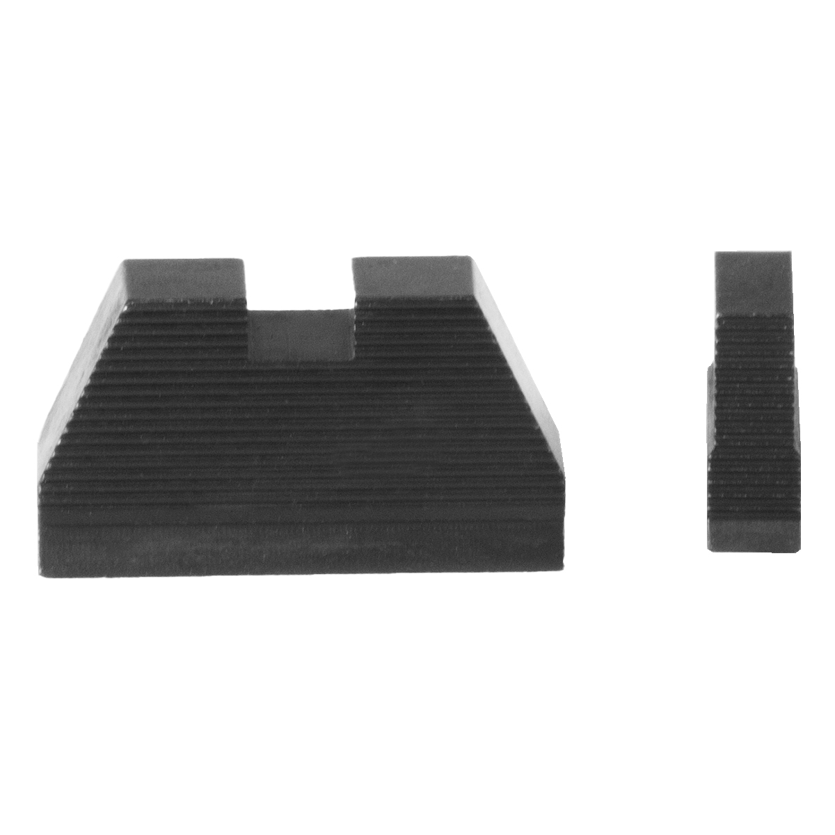 Davidson Defense Glock Compatible Sight Set, All Black, Suppressor Height