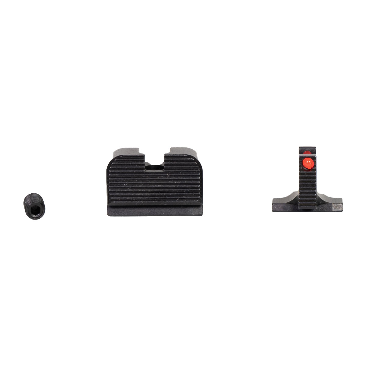 ELD Performance Tall Profile Red Fiber Optic Sight - Fits SIG P320 Pistols with Rods Installed