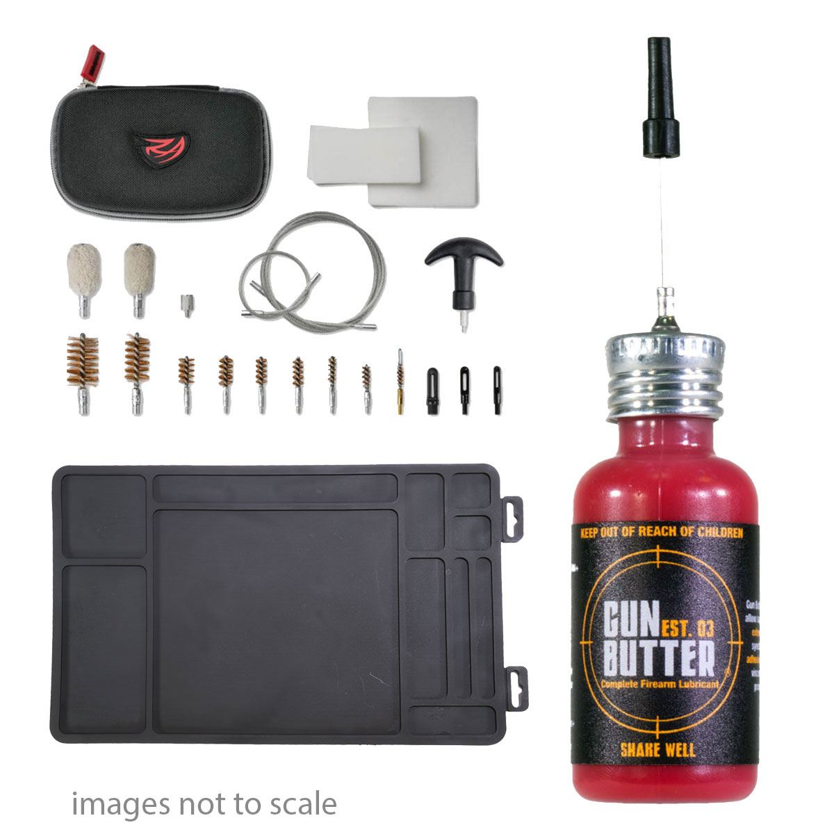 Tactical Gift Box: Gun Butter Complete Firearm Lubricant 2/3 fl. oz. Bottle  +  17x11