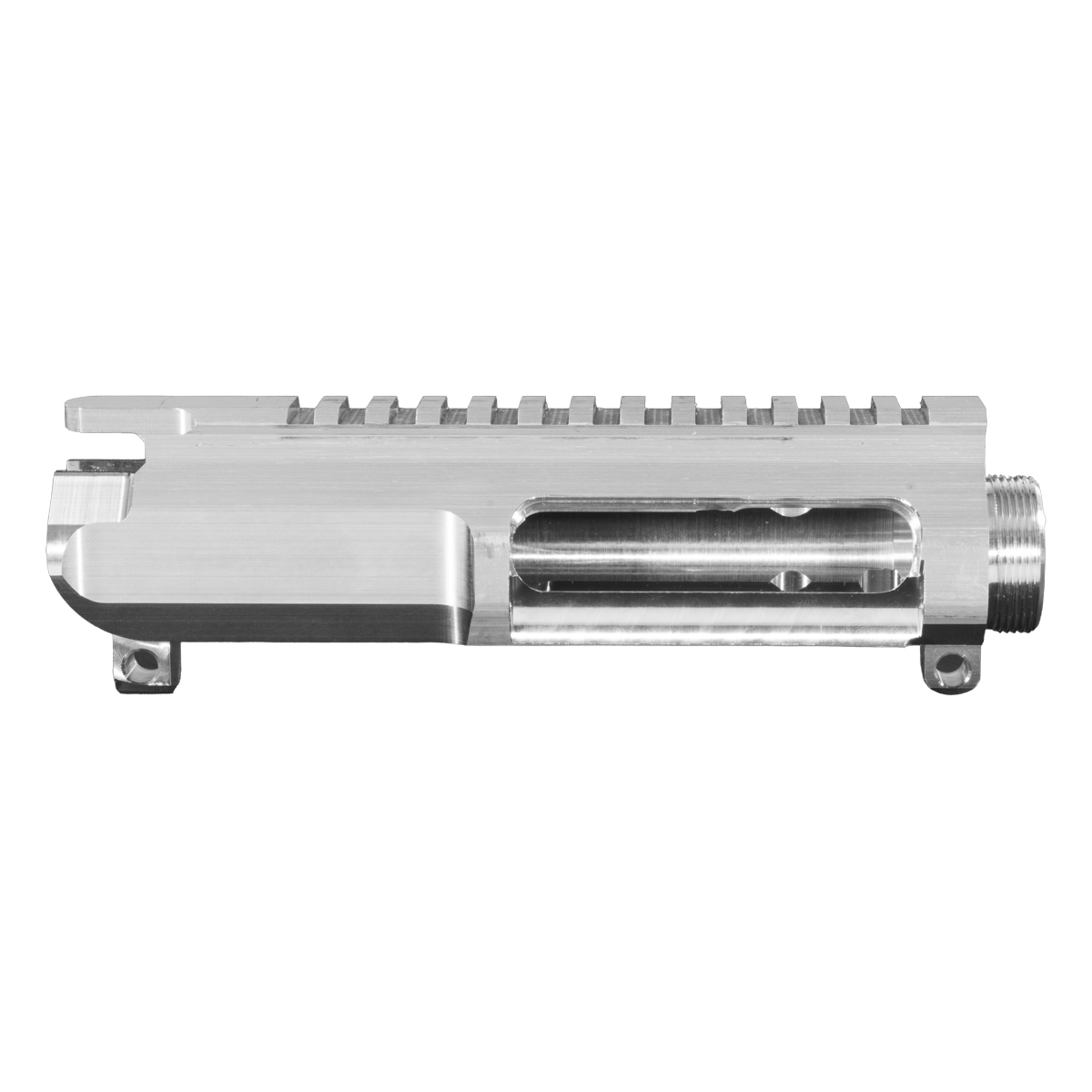 Davidson Defense AR-15 Billet Upper Receiver, .458 Ejection Port, No Forward Assist, Slick Side Top Rail, Raw Aluminum