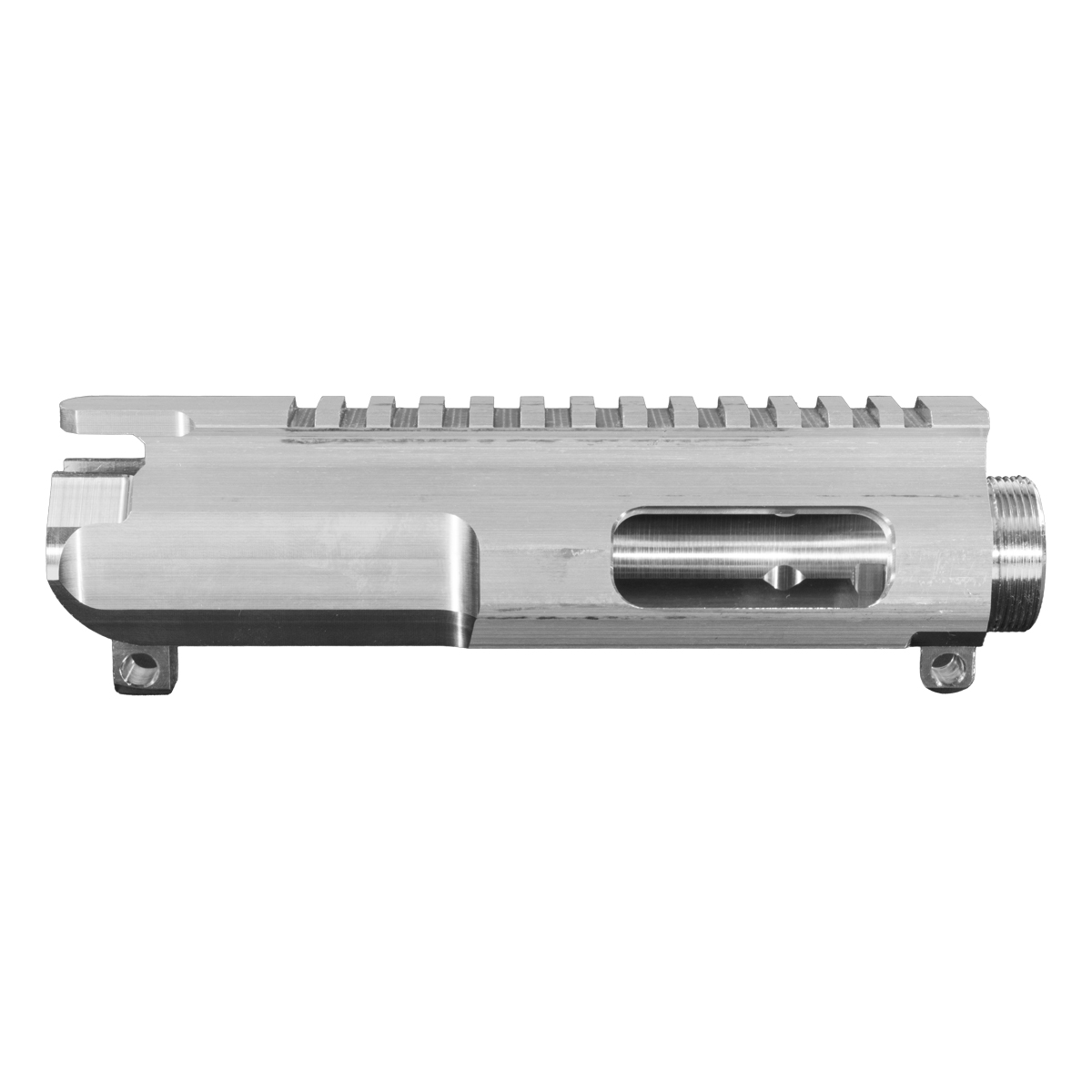 Davidson Defense AR-15 Billet Upper Receiver, Slick Side, Pistol Caliber Compatible, Raw Aluminum