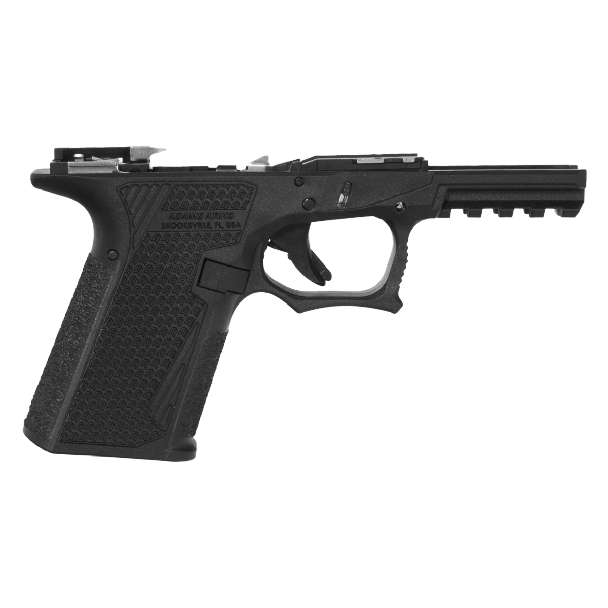  Adams Arms PFC9 Custom Glock 19 Compatible Unassembled Pistol Frame For 9MM w/Rail Kit, Trigger, Frame Parts